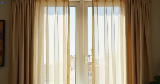 Dull dusty drapes in dover-heights-nsw before professional cleaning